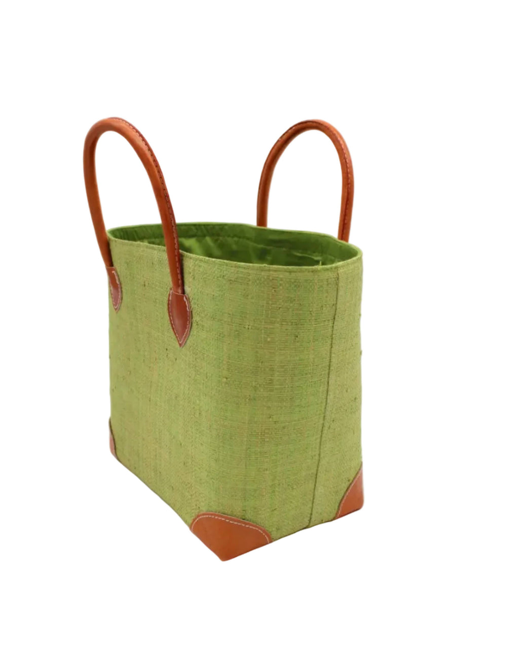 Augustine Raffia Straw Basket Bag - 3 Sizes