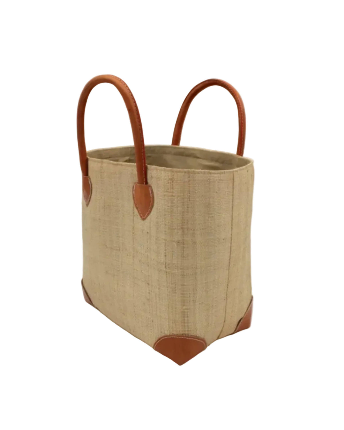 Augustine Raffia Straw Basket Bag - 3 Sizes