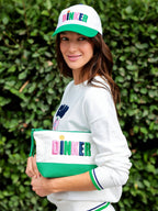 "DINKER" ZIP POUCH, IVORY