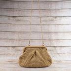 Smooth Crochet Knit Pouch Bag