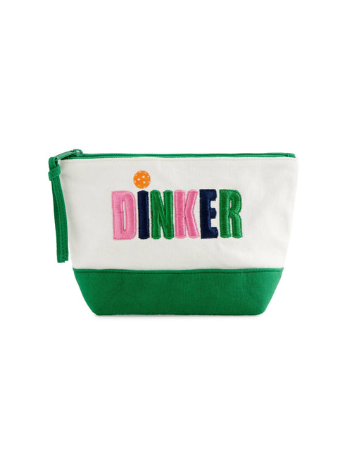 "DINKER" ZIP POUCH, IVORY