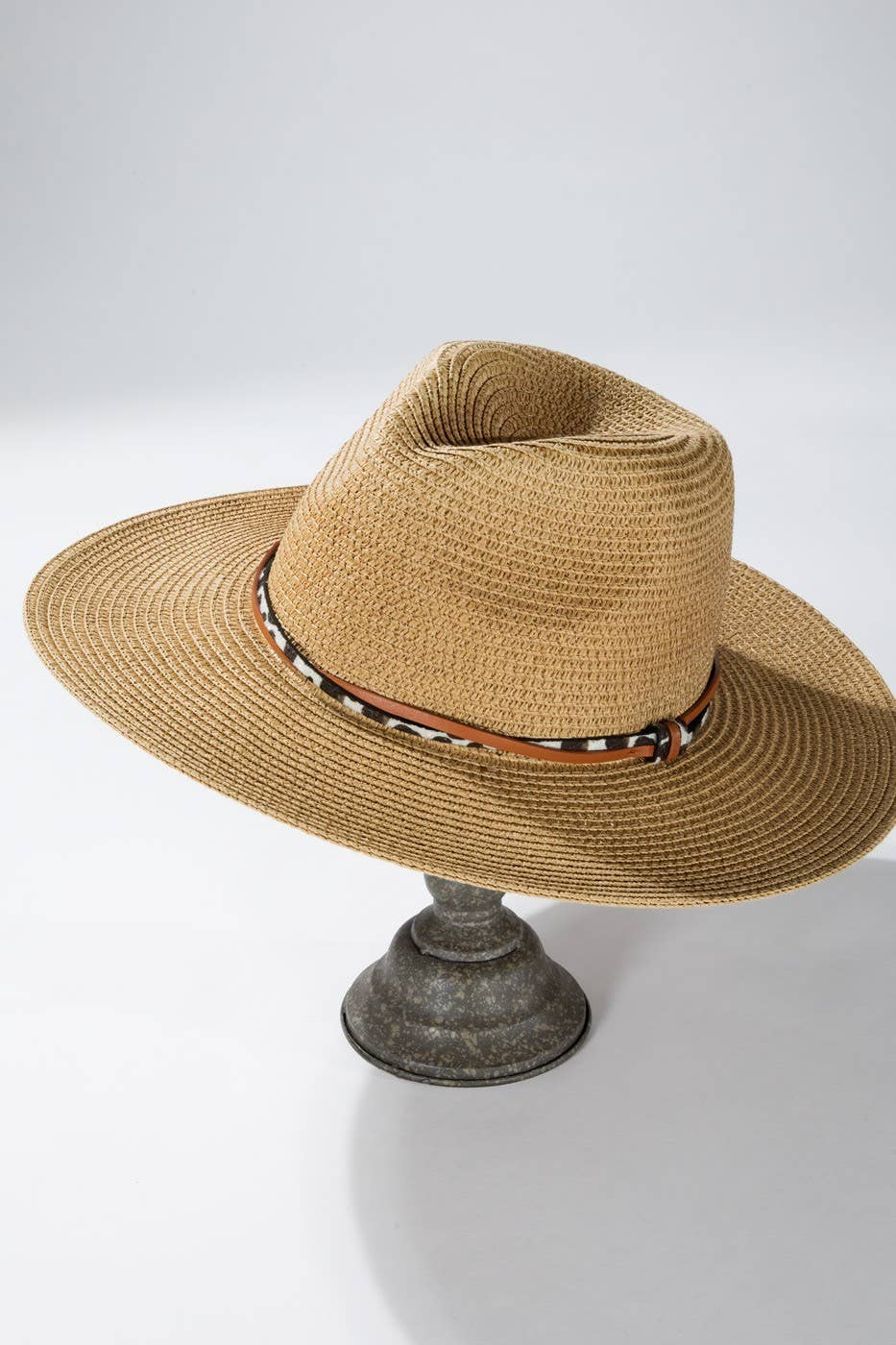 Panama Hat with Double Trim