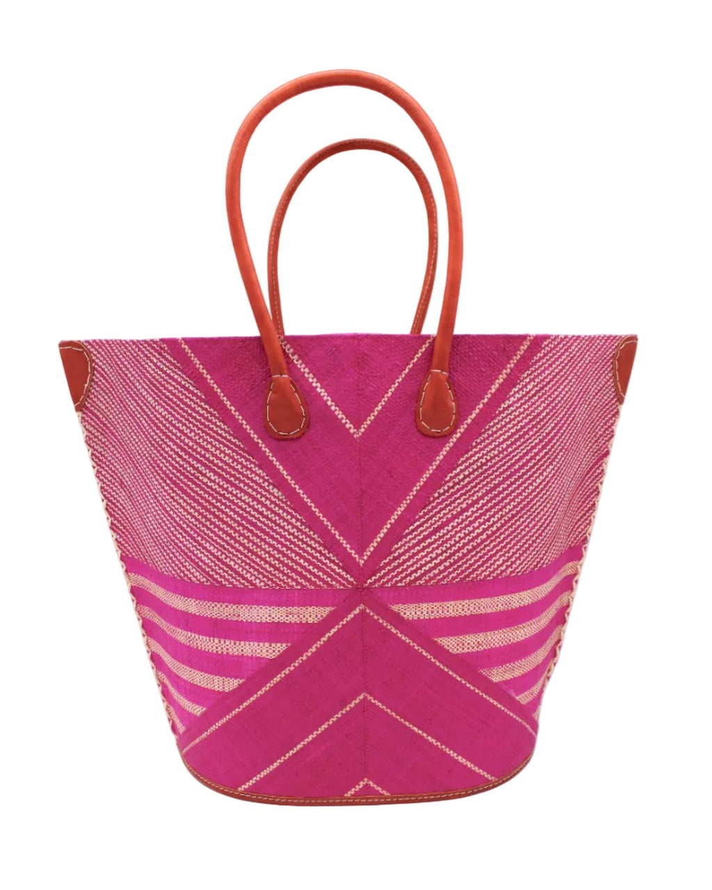 Mariposa Large Raffia Straw Tote Bag