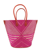 Mariposa Large Raffia Straw Tote Bag