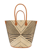 Mariposa Large Raffia Straw Tote Bag