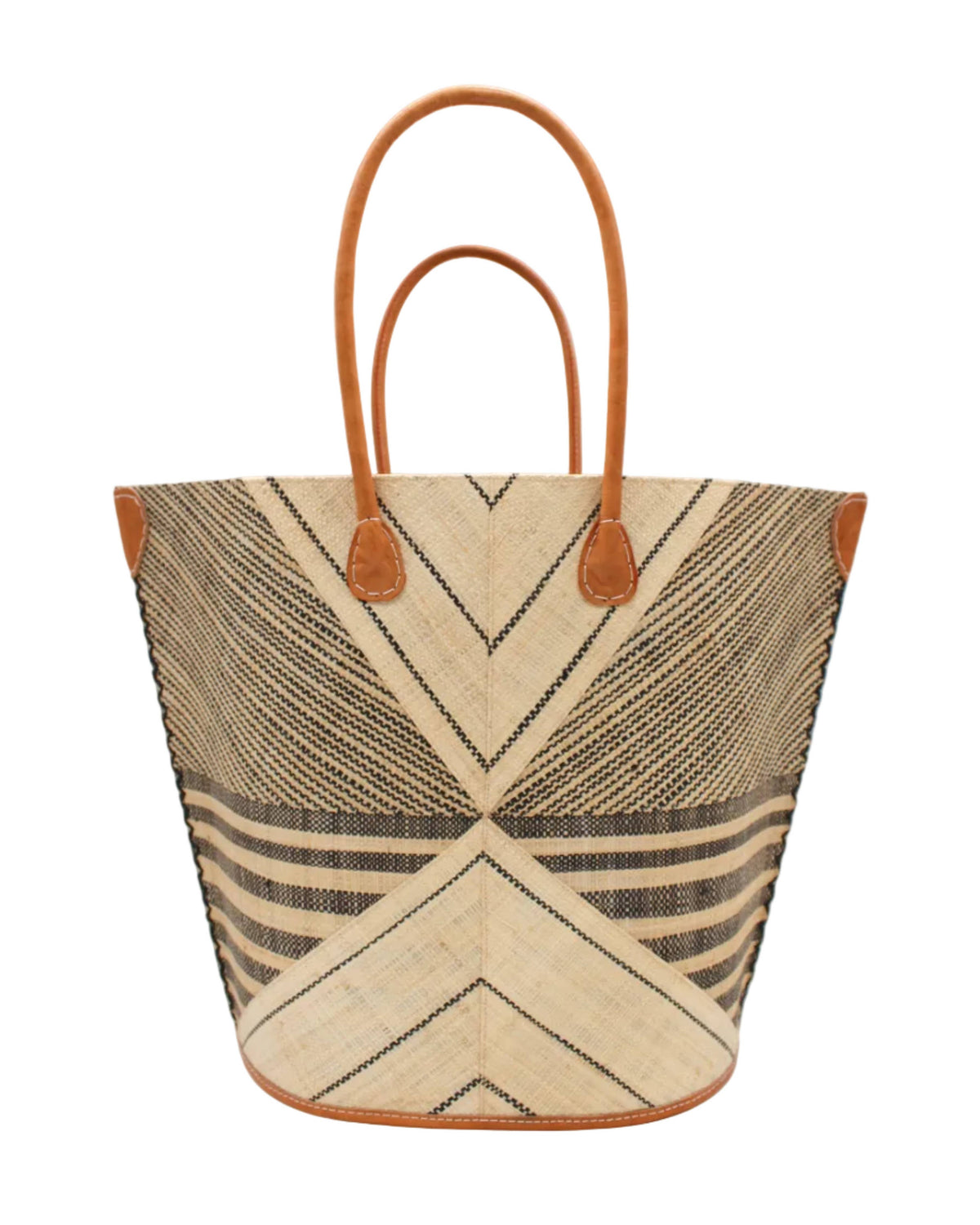 Mariposa Large Raffia Straw Tote Bag