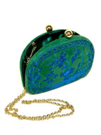 Garden Party- Embroidered Clutch
