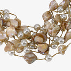 Chunky Shell & Pearl Necklace | Handmade Statement Jewelry
