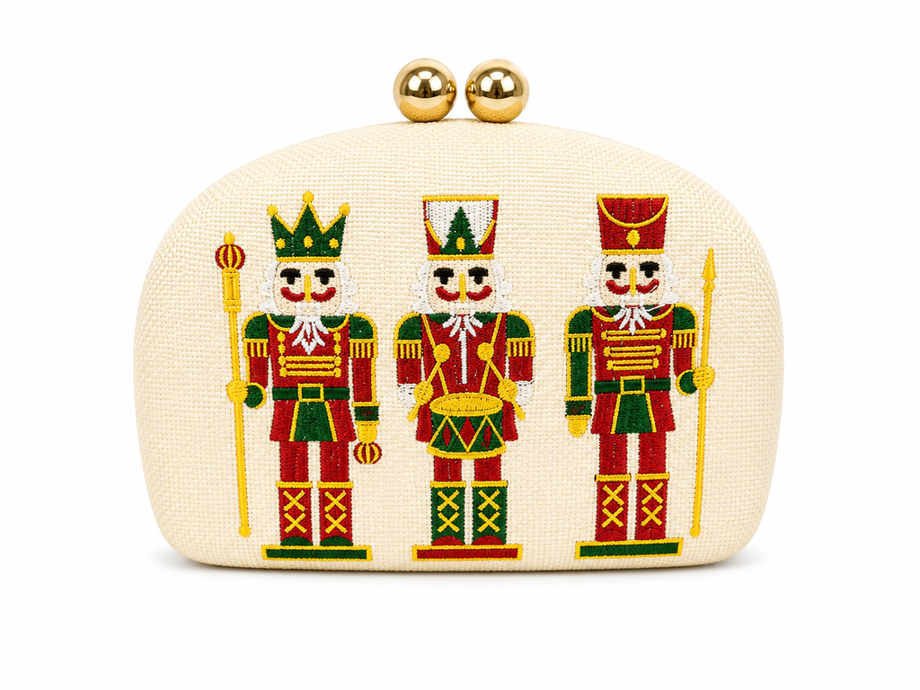 Holiday- Embroidered Clutches