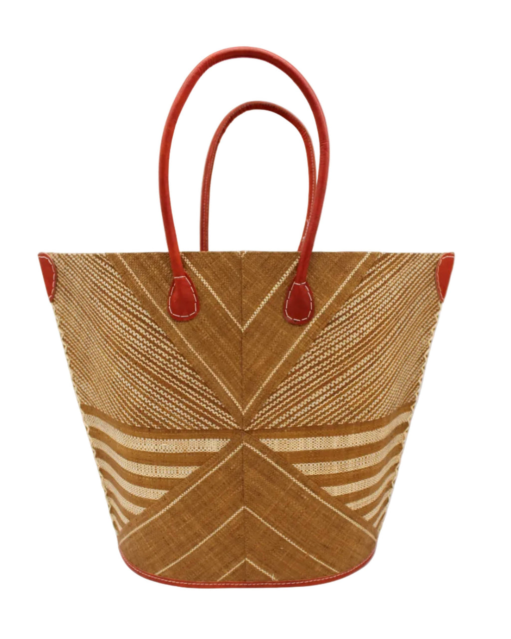 Mariposa Large Raffia Straw Tote Bag