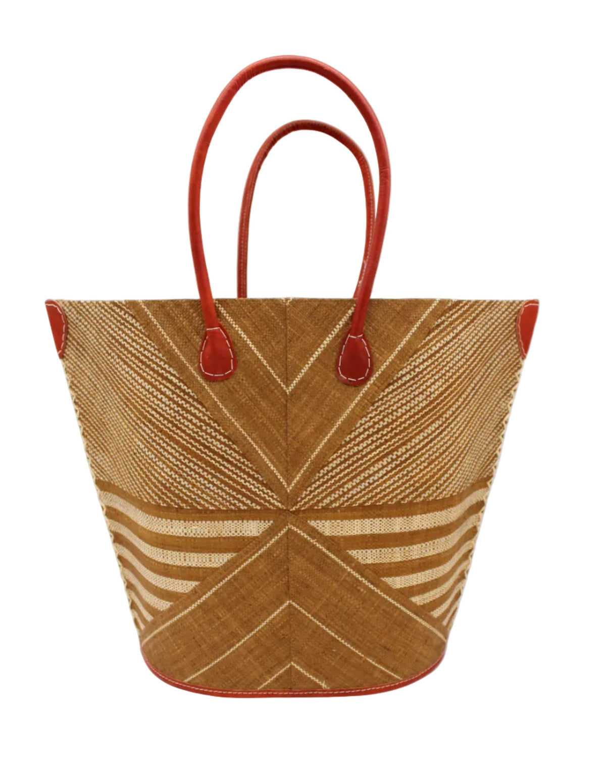 Mariposa Large Raffia Straw Tote Bag