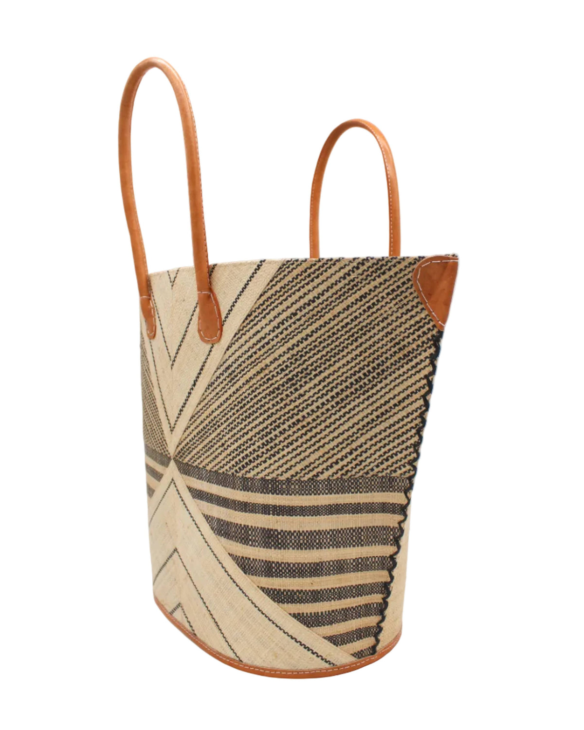 Mariposa Large Raffia Straw Tote Bag