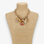 Coastal Seashell Charm Necklace | Handmade Statement Jewelry