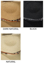 Panama Hat with Double Trim
