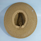 Open Weave Rancher Hat With Braided Band