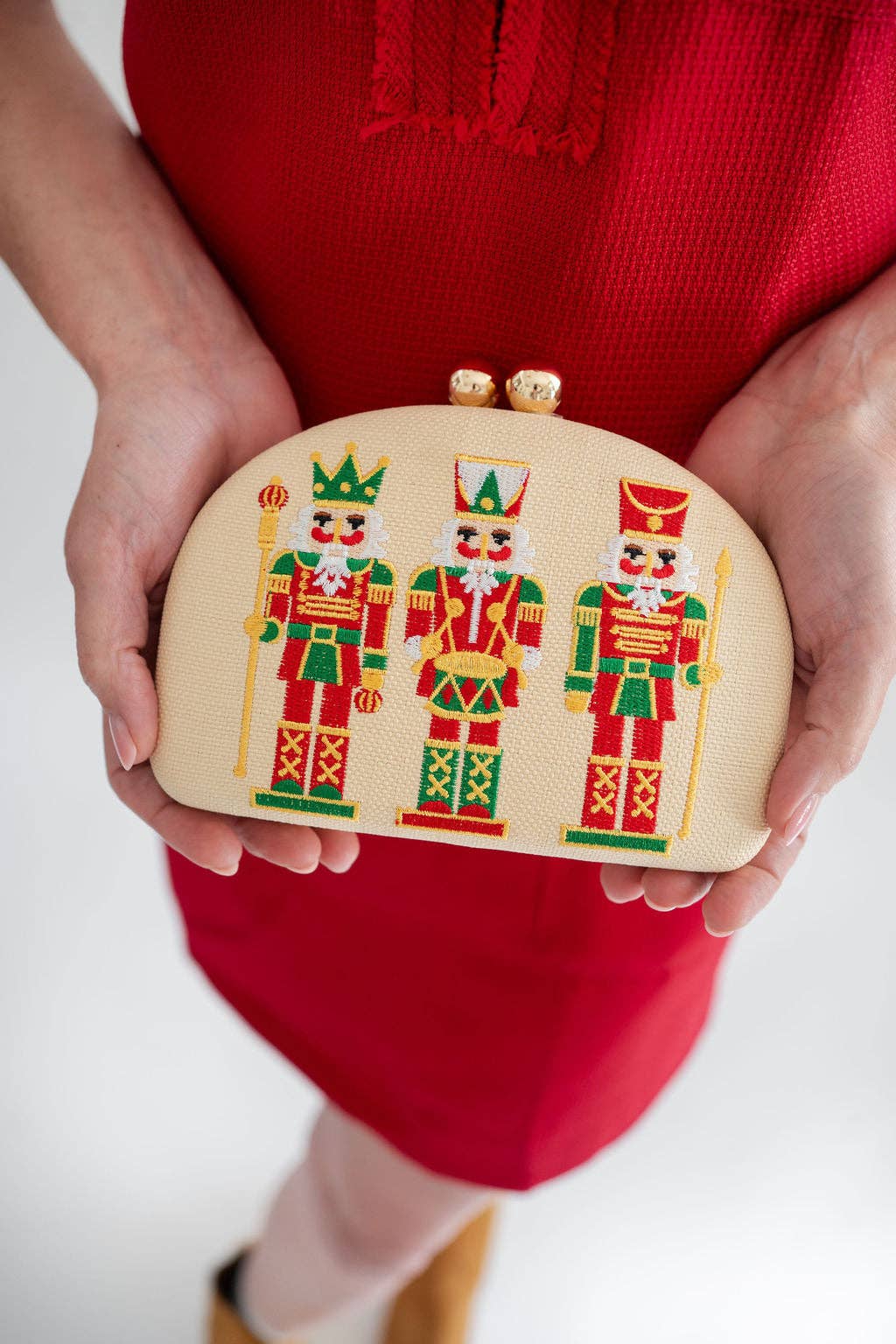 Holiday- Embroidered Clutches